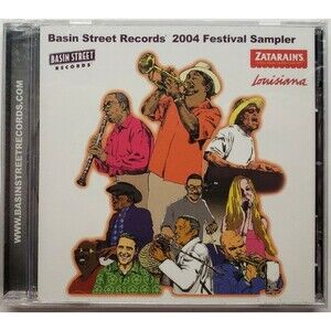 Zatarain's Basin Street Records 2004 Festival Sampler (CD, 2004)